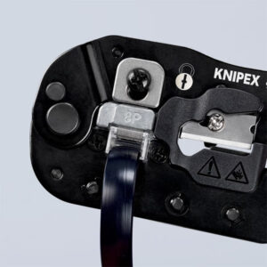 Knipex 97 51 13 Crimping Pliers for RJ45 (8P8C) Western Plugs – 190 mm