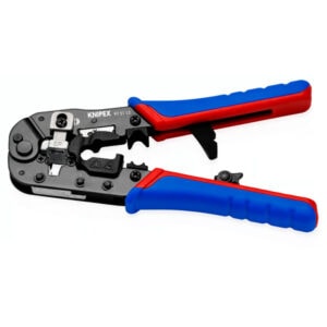 Knipex 97 51 13 Crimping Pliers for RJ45 (8P8C) Western Plugs – 190 mm