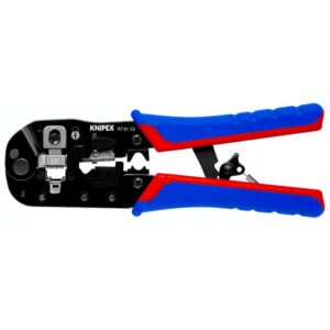 Knipex 97 51 13 Crimping Pliers for RJ45 (8P8C) Western Plugs – 190 mm