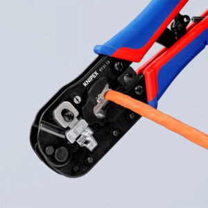 Knipex 97 51 13 Crimping Pliers for RJ45 (8P8C) Western Plugs – 190 mm