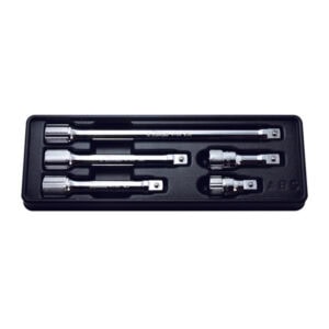 Ko-ken PK4760/5 1/2" Sq. Dr. Extension Bar Set (50–250mm) – 5 Piece with ABS Tray