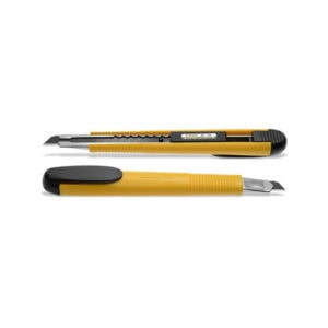 OLFA A-5 9mm Utility Knife – One Way Blade Locking System with ABB Excel Black Blade