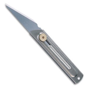 OLFA CK-2 Kiridashi Style Craft Knife – Stainless Steel Precision Cutter for Wood Carving & Hobby Use