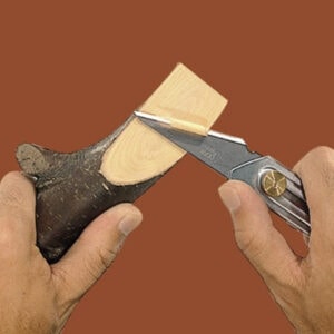 OLFA CK-2 Kiridashi Style Craft Knife – Stainless Steel Precision Cutter for Wood Carving & Hobby Use