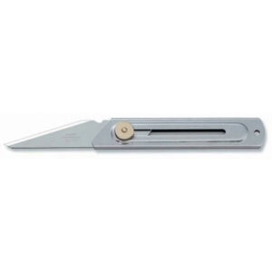OLFA CK-2 Kiridashi Style Craft Knife – Stainless Steel Precision Cutter for Wood Carving & Hobby Use
