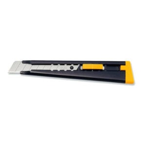 OLFA 18mm Multi-Purpose Snap-Off Cutter – Heavy Duty Metal Body Utility Knife