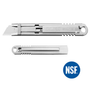 OLFA SK-12 Stainless Steel Self-Retracting Safety Knife (NSF Approved)