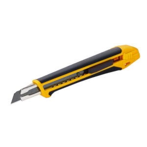 OLFA 9mm XA-1 Fiberglass Precision Knife – Auto-Lock Utility Knife with Ultra-Sharp Black Snap Blade