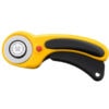 OLFA 45mm RTY-2/DX Ergonomic Rotary Cutter | Self-Retracting Safety Cutter