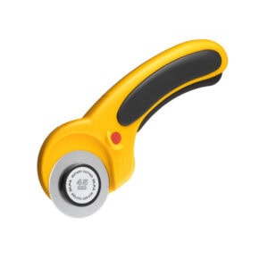 OLFA 45mm RTY-2/DX Ergonomic Rotary Cutter | Self-Retracting Safety Cutter