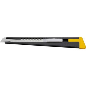 OLFA 180 Black 9mm Precision Snap-Off Knife – Metal Handle Multi-Purpose Cutter