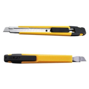 OLFA A-1 Standard Duty Cutter – 9mm Snap-Off Utility Knife for Precision Cutting