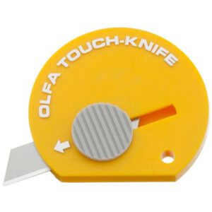 OLFA TK-4 Multi-Purpose Touch Knife – Pocket-Sized Auto-Retracting Utility Knife