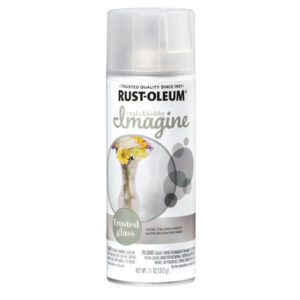 Rust-Oleum Elmer's Frosted Glass Spray Paint for decorative glass projects, 11 oz.