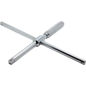 Heavy-duty adjustable wrench from SAKR Building Materials for construction and repair tasks.