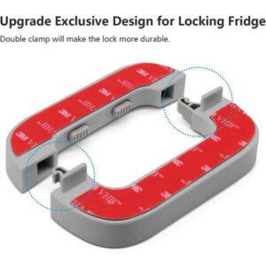 Adhesive Fridge & Freezer Door Lock