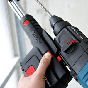 Bosch cordless power drill for construction and DIY projects at SAKR Building Materials.