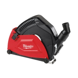 Milwaukee cordless pipe threading machine for plumbing and construction tasks.