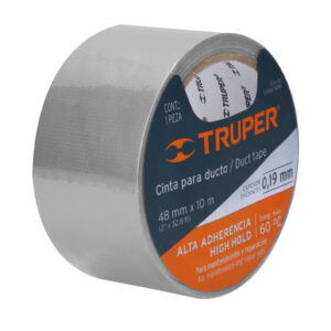 High-quality Truper duct tape, 48mm x 10m, for construction and repair projects.