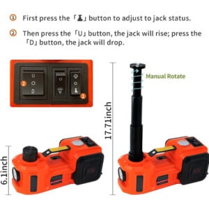 SAKR Building Materials power tool with adjustable jack and control panel, durable construction.