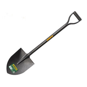Jadever Steel Shovel 100cm Round Point with D-Handle (JDSE3324)