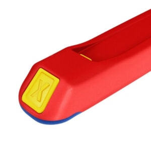 Red and yellow utility knife from SAKR Building Materials, a hardware store in Lebanon, suitable for.
