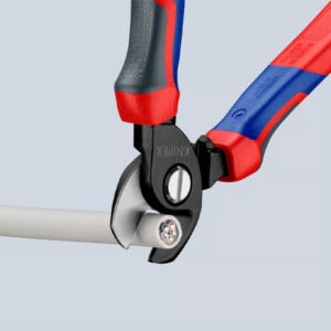 Wire stripping tool from Knipex, ideal for electrical work and cable maintenance.