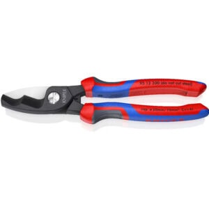 Knipex wire cutter pliers for electrical and construction use.