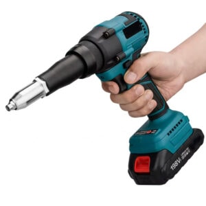 Cordless impact wrench from SAKR Building Materials, durable power tool for construction and repair.