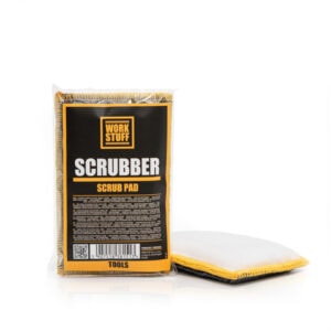 Scrubber scrub pad from SAKR Building Materials, Lebanon, for cleaning and maintenance.