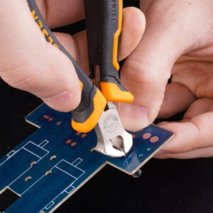 Heavy-duty wire cutter tool from SAKR Building Materials, ideal for electrical and construction work.