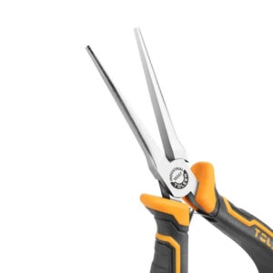 Heavy-duty diagonal cutting pliers from SAKR Building Materials, ideal for electrical and constructi.