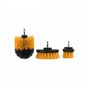 Replacement cleaning brush set for power tools, durable and versatile for construction use.