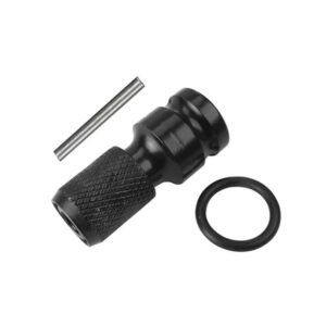 SAKR Building Materials hand tool with knurled grip, metal pin, and rubber ring for construction use.
