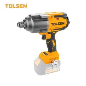 TOLSEN cordless impact wrench, power tool for construction and repair tasks, battery operated, profe.