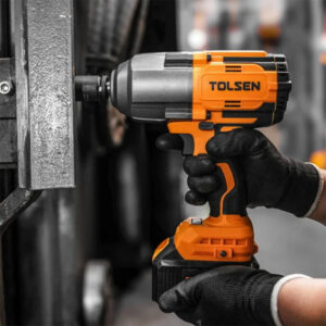 Tolsen cordless impact driver for construction and DIY projects.