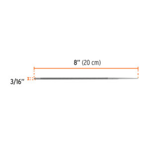 Truper Professional Chainsaw File – Precision Sharpening (5/32" & 3/16")