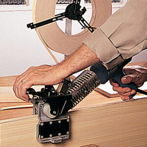 Heavy-duty power saw with adjustable blade for woodworking, SAKR Building Materials.