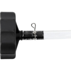 Adjustable telescopic pole with black plastic handle for construction and maintenance tasks at SAKR.