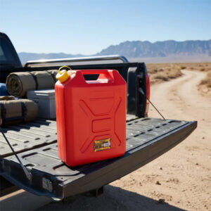 Jadever Plastic Drum 20L with Lid – Red (JDQY2320)
