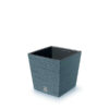Prosperplast DFS240 Furu Square Low Flowerpot for indoor and outdoor use.