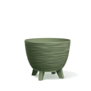 Prosperplast Furu Flowerpot, durable plastic, model DFUR300, modern design.
