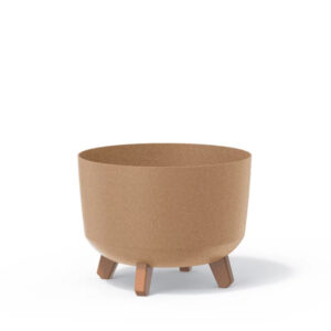 Prosperplast Gracia ECO Wood Flowerpot DGRL350W – 13.8L Natural Wood Effect Planter 339mm