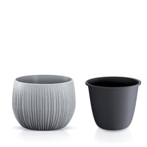 SAKR Building Materials Beton Bowl Flowerpot, Prosperplast DKB290, durable and stylish outdoor plant.