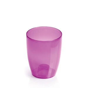 Prosperplast DUOW160T orchid flowerpot in vibrant green gleam, perfect for indoor and outdoor plant.