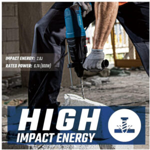 SAKR SDS-Plus Rotary Hammer 800W, DongCheng DZC05-26B for construction work.