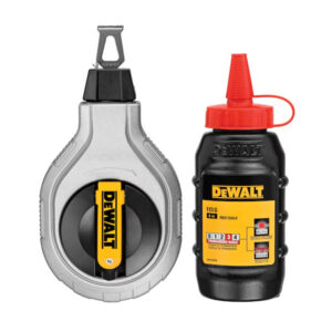 DeWalt DWHT47408-0 6:1 Chalk Reel with Red Chalk