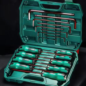 Multi-Function Magnetic Screwdriver & Hex Key Set (S2 Alloy Steel)