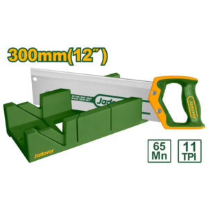 Jadever JDHW2112 Mitre Box with 12" Back Saw Set