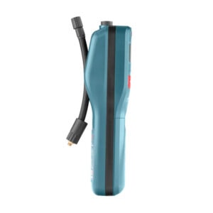 Ronix 8574 7.4V mini air compressor for inflating tires and sports equipment.